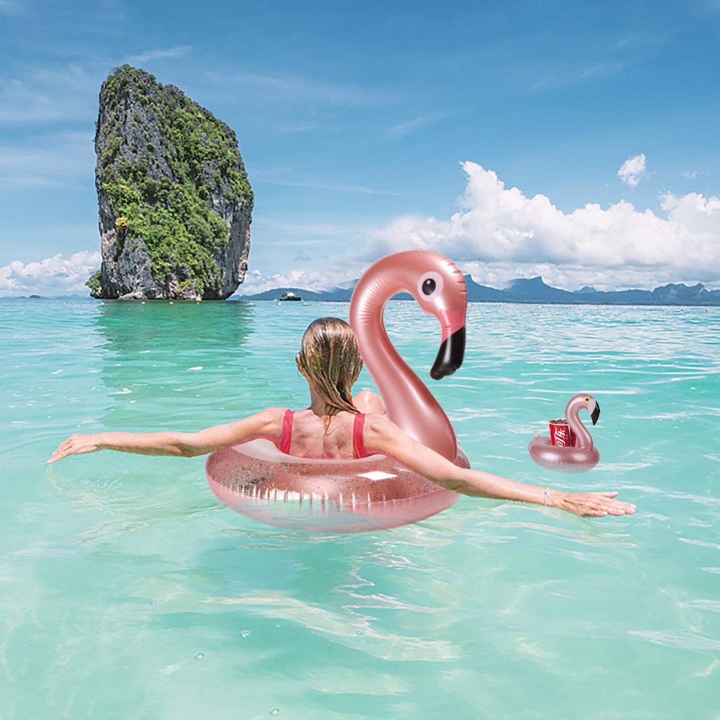 FloatBuddy™ Inflatable Flamingo