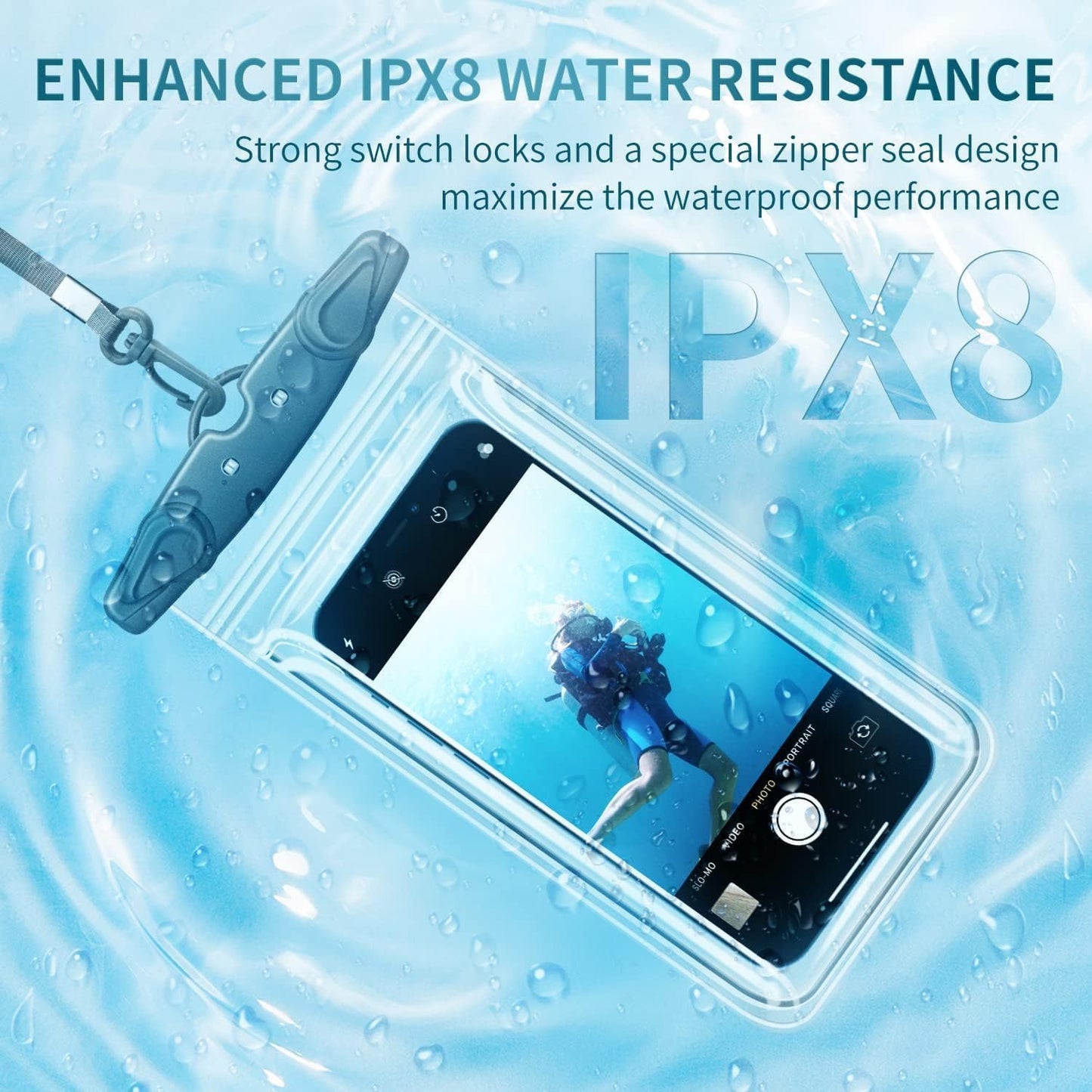 WaveShield™ Waterproof Phone Pouch 4 Set