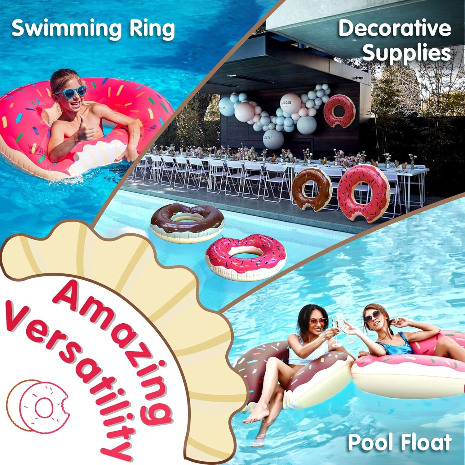 FloatBuddy™ Inflatable Donut