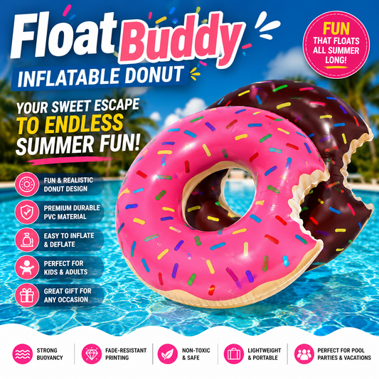 FloatBuddy™ Inflatable Donut