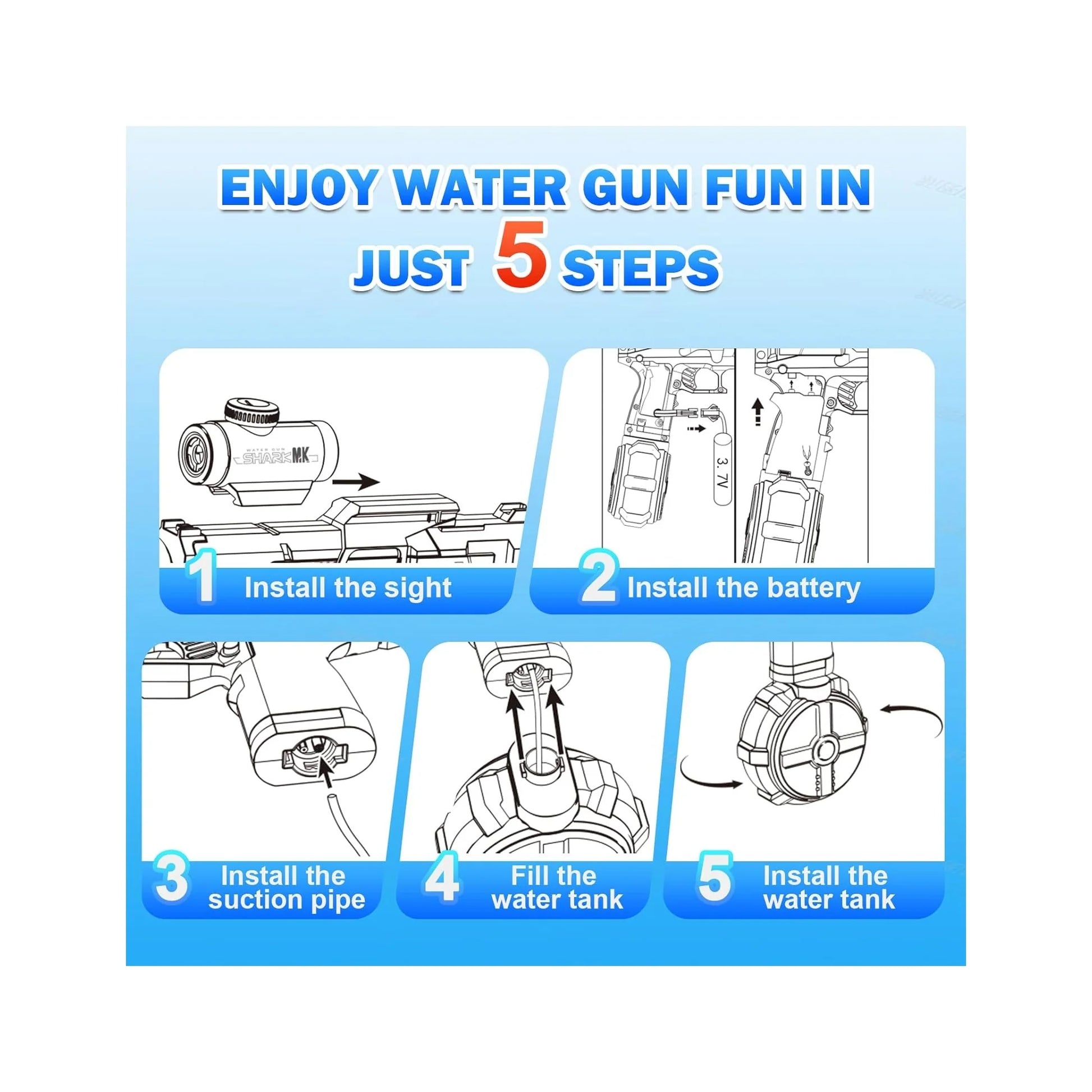HydroBlast™ Electric Water Blaster