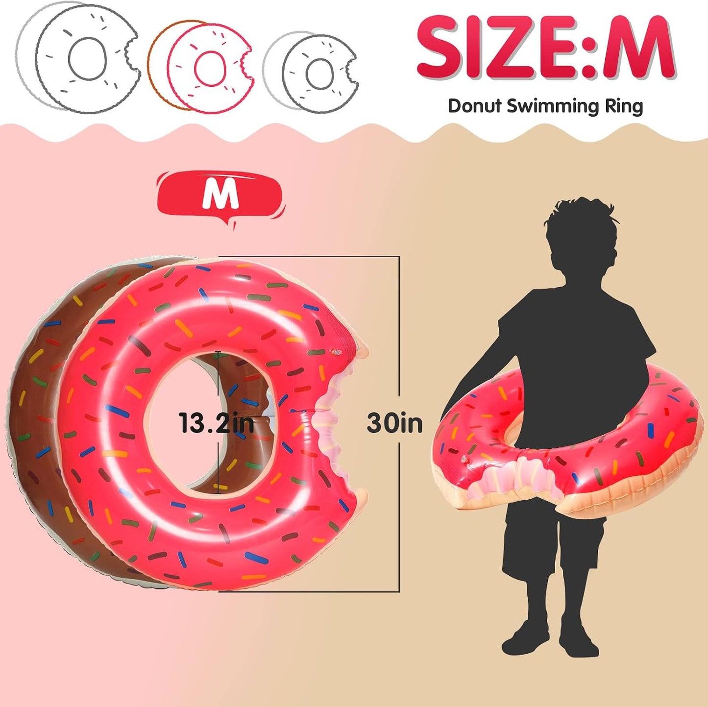 FloatBuddy™ Inflatable Donut