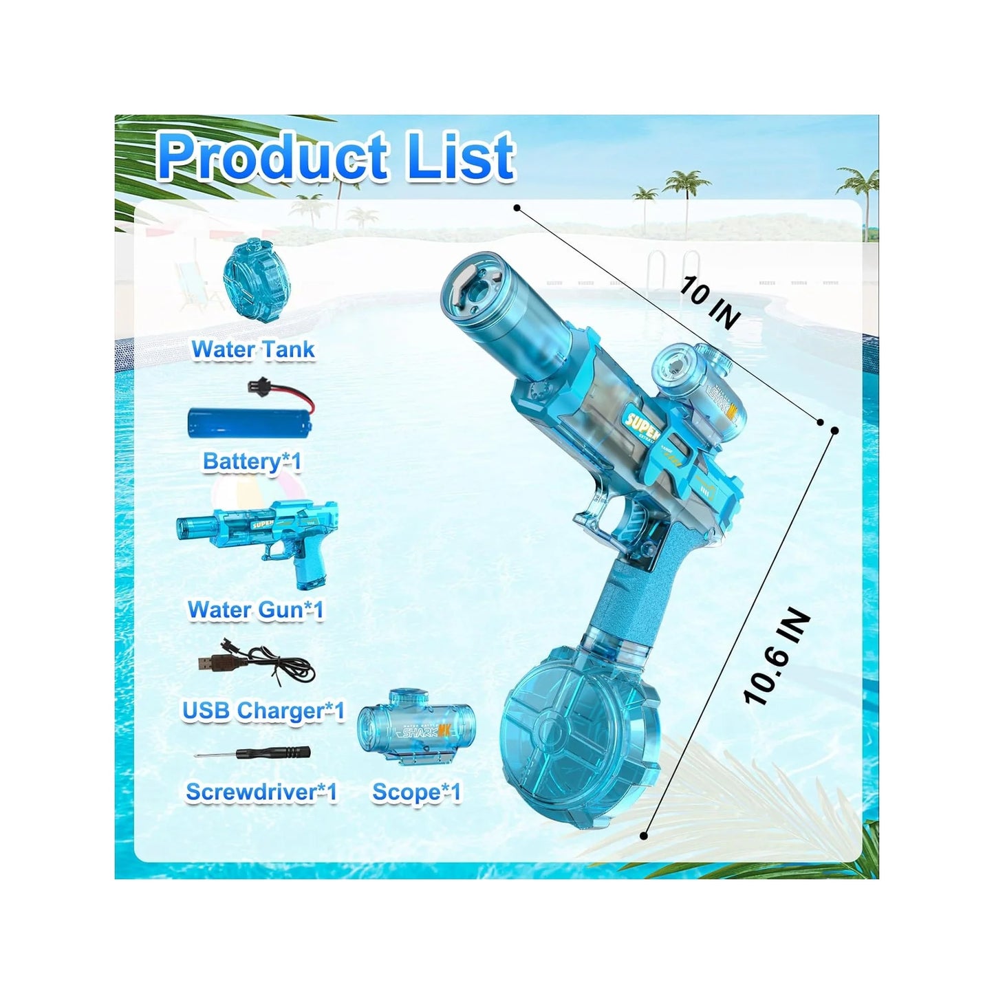 HydroBlast™ Electric Water Blaster