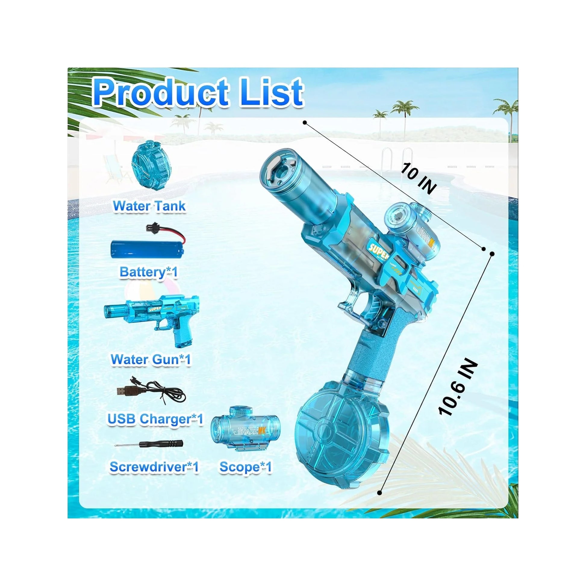 HydroBlast™ Electric Water Blaster